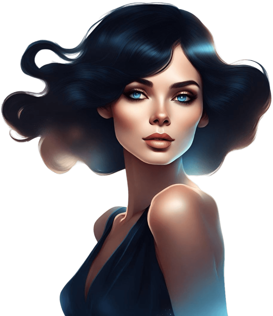 Beauty model